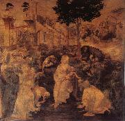 The adoration of the Konige Leonardo Da Vinci